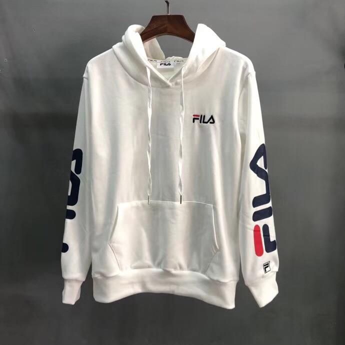 fila sleeveless moletom com capuz