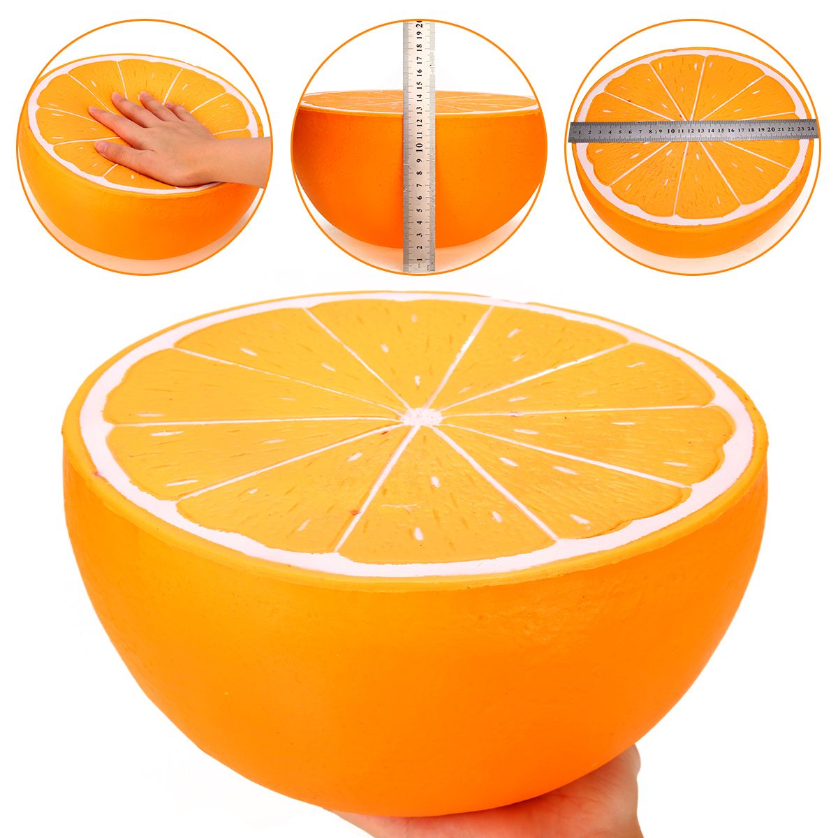 large orange squishy