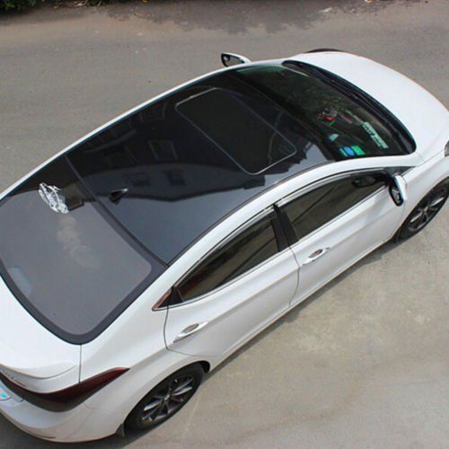 Wholesale Glossy Black Car Sunroof Wrap Roof Film Vinyl Diy