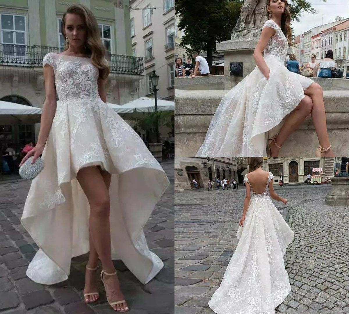 High Low Designer Wedding Dresses Basar Tbcct Co