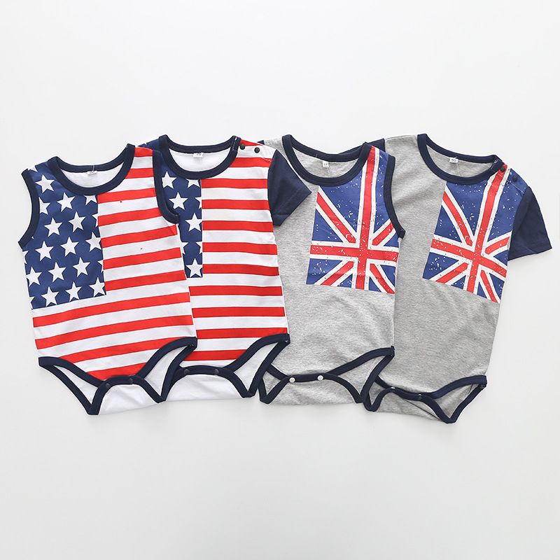 4th of july rompers