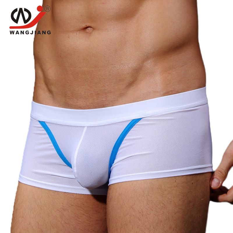 Acheter Pas Cher WJ Hommes Boxeurs Sous Cueca Masculina Slip Homme Homme  Sous Vêtements Boxer Homme Caleçon Marque Vêtements Spandex Vêtements Pour  Hommes Boxers Du 22,01 € | Fr.Dhgate