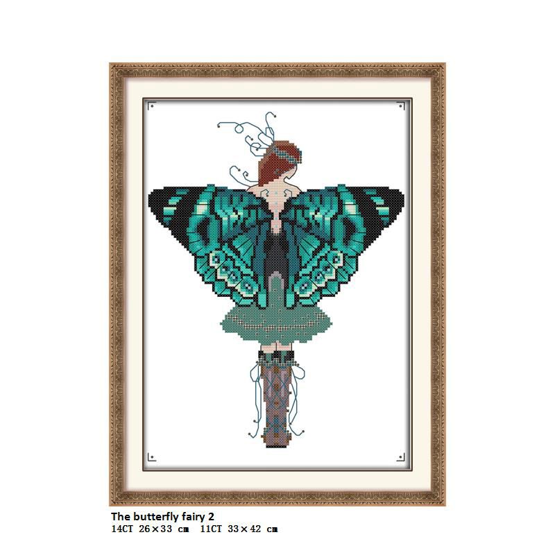 Cross Stitching pattern Moth Fig 04