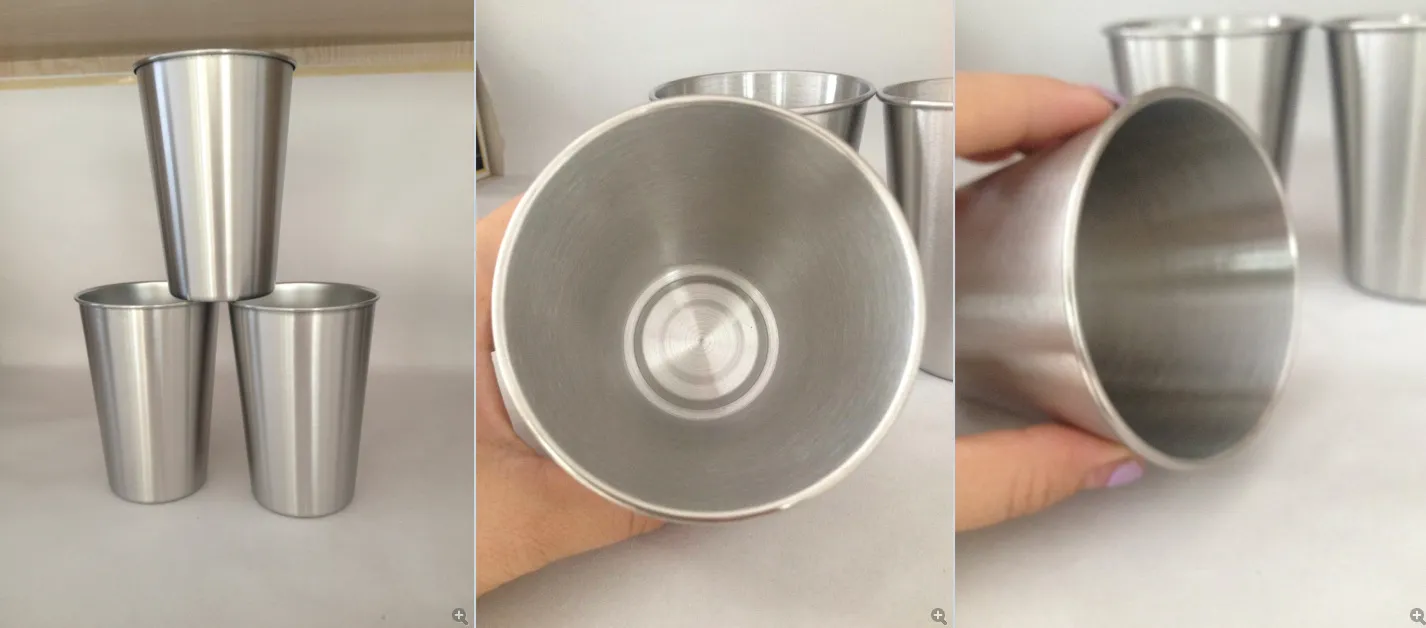 Tasse acier inoxydable 380ml | Icône design