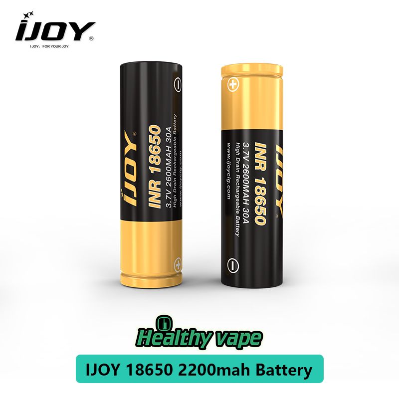 100 Original Ijoy Inr 18650 High Drain Li Ion Battery 30a 2600mah Rechargeable Batteries High Drain Discharge For Lg Batteries Free Shippin 18 650 Battery E Cig Battery Life From Healthyvaping 9 56 Dhgate Com