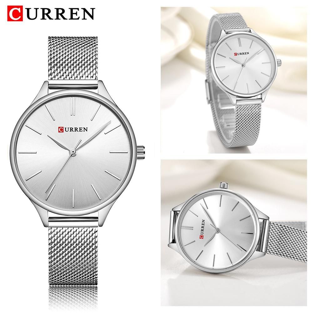 CURREN 9024 Women Casual Fashion Quartz Watch Ultra Thin ...