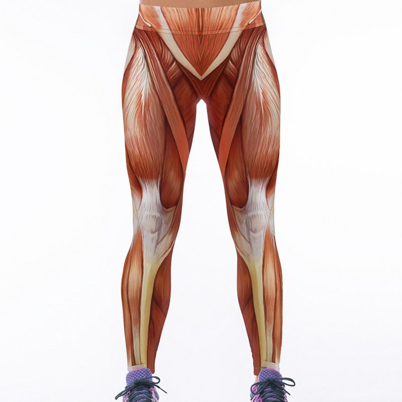 nike orange compression tights