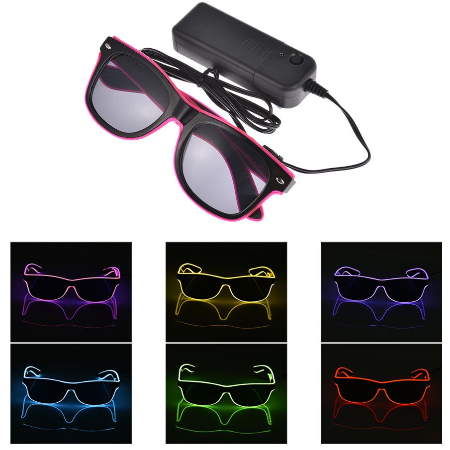 flashing party glasses