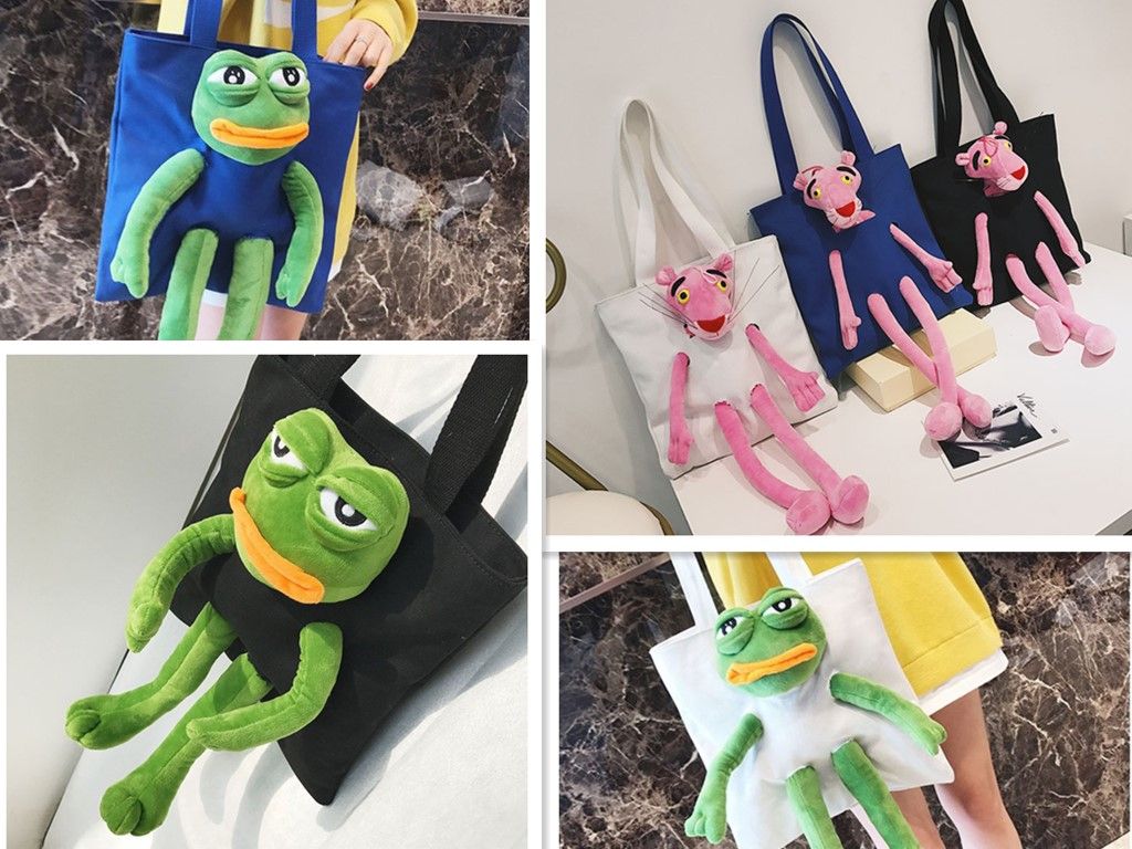 cute frog bolsa