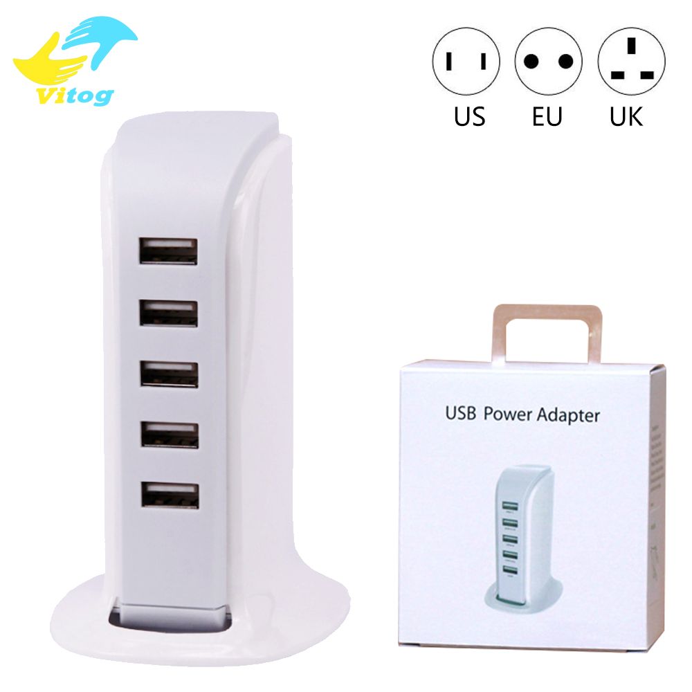 Cargador portátil 20W 5 para la UE de los EEUU Reino Unido enchufe