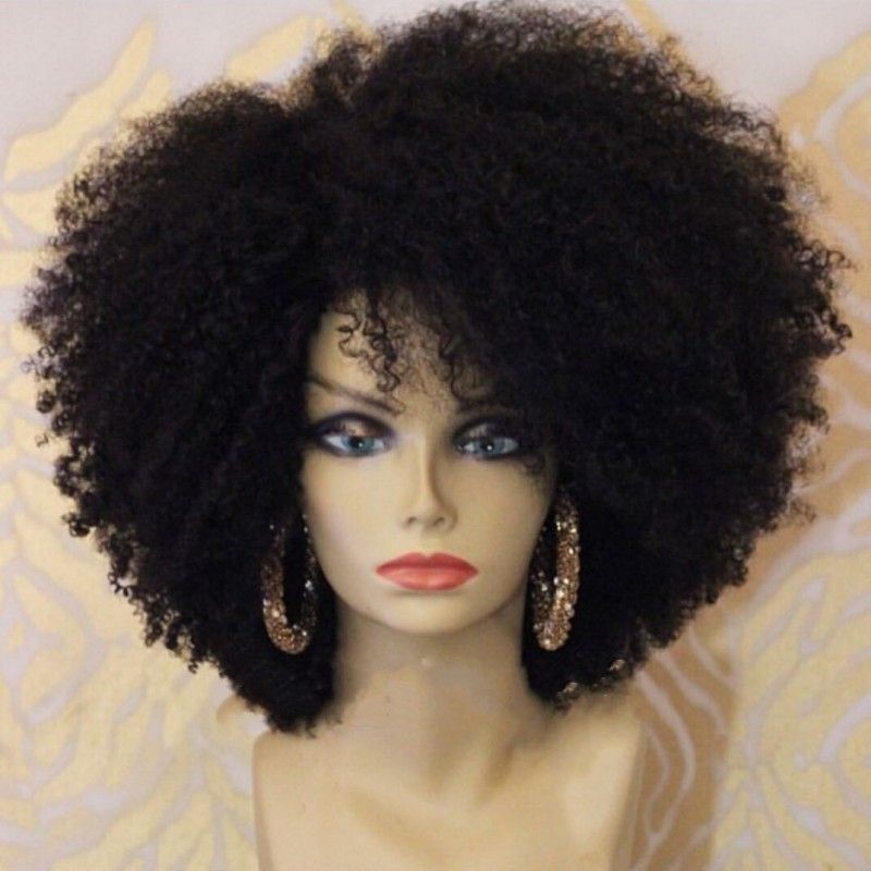 perruque afro femme