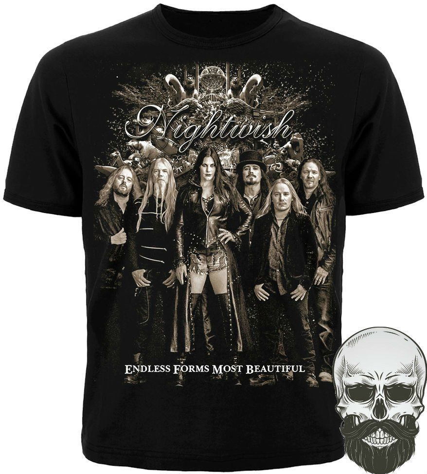 ENDLESS FORMS MOST BEAUTIFUL  T-SHIRT Size/SIZE XL NEW+ NIGHTWISH 