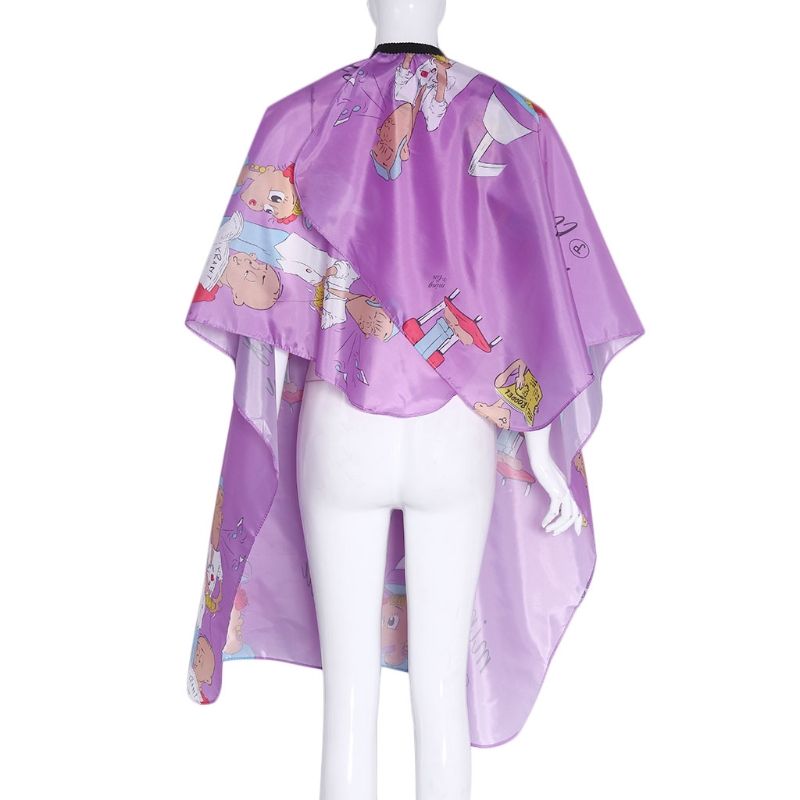 Professional Children Hair Cutting Cape Colorful Barber Cloth Kid Lover Character Salon