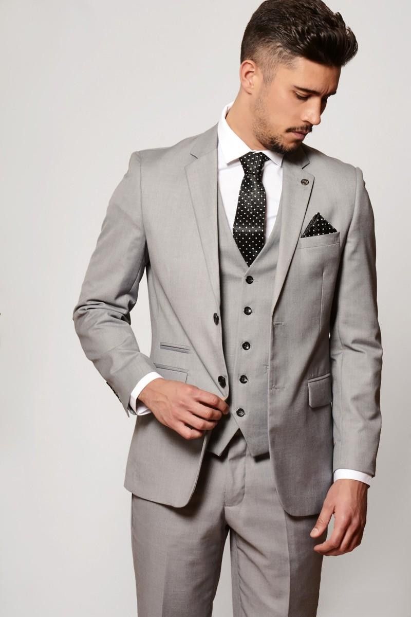 traje de novio gris plata| Enjoy free shipping | www.ilcascinone.com
