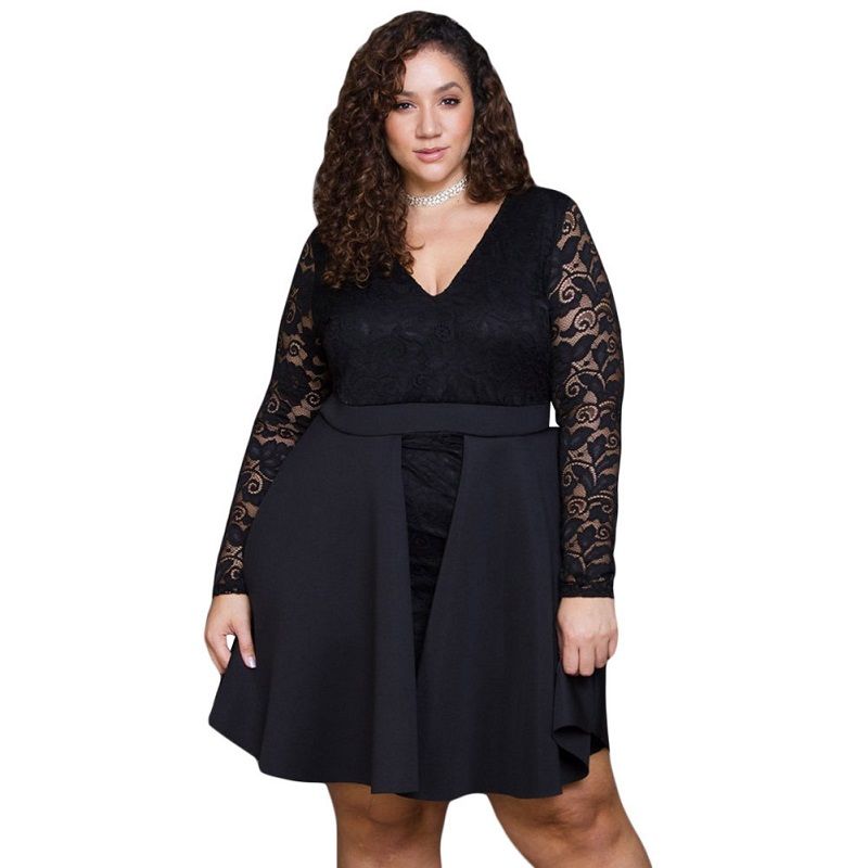mini robe grande taille