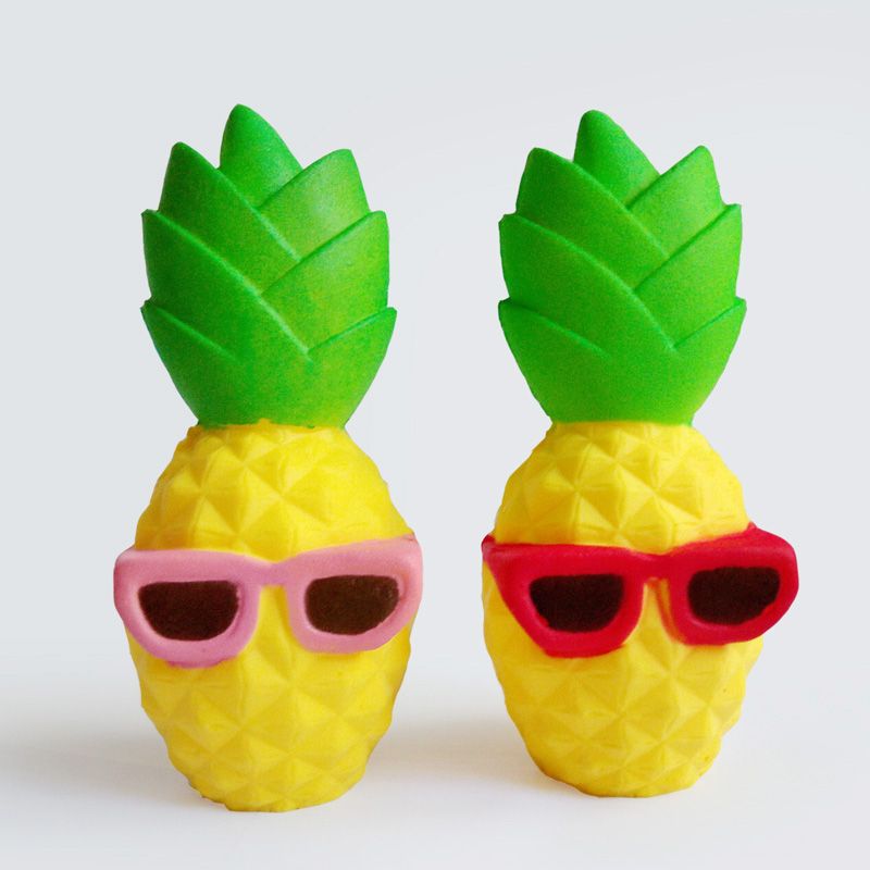pineapple stress ball