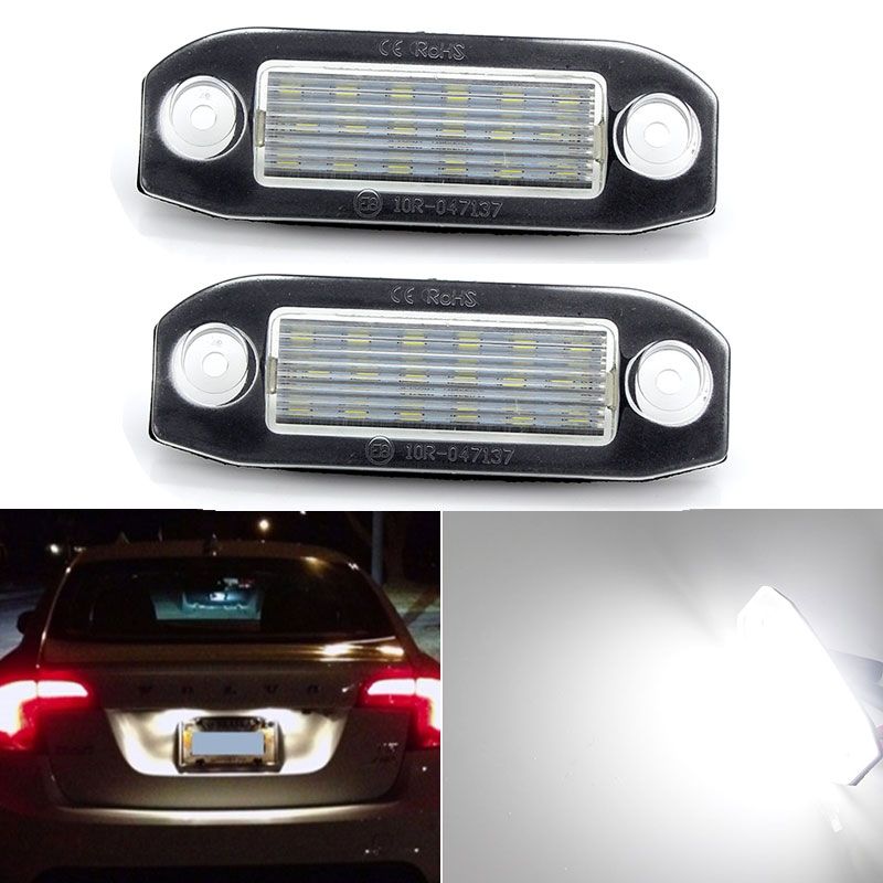 volvo c30 number plate bulb