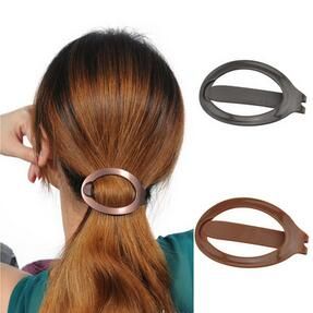 brown hair clips