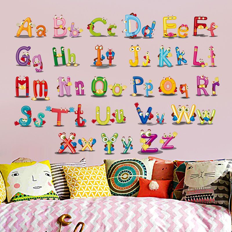 Spedizione gratuita puzzle educazione precoce incolla 26 adesivi ... Descrizione camera da letto in inglese