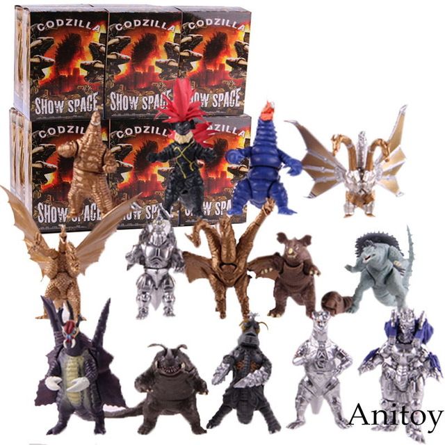 mini godzilla figures