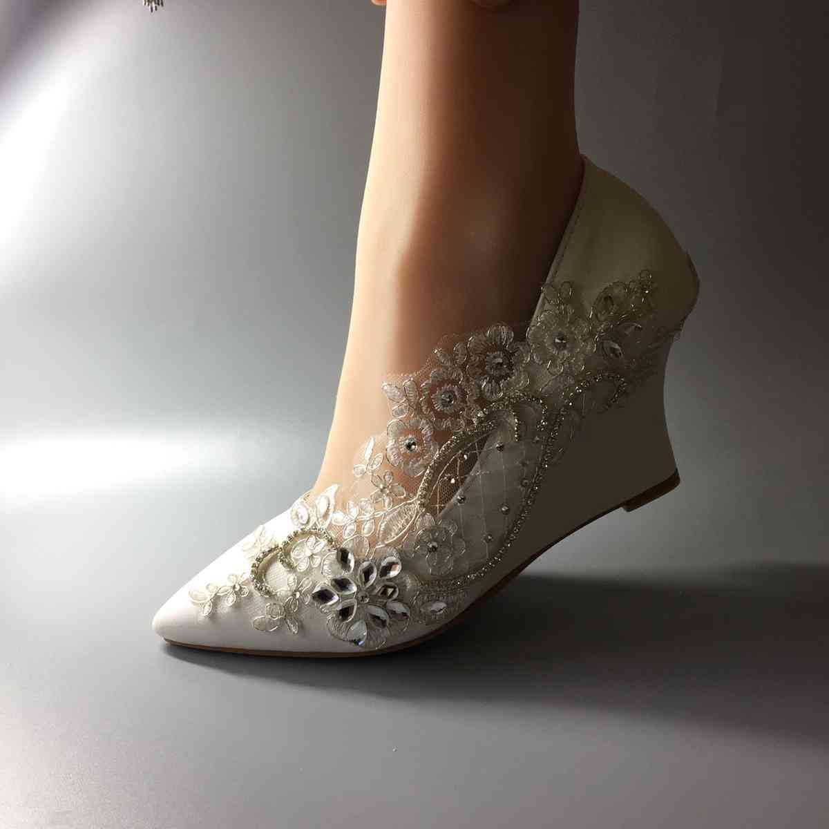 chaussures compensées mariée