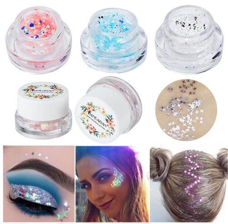 HANDAIYAN Shine Shimmer Eyeshadow Gel Makeup Glitte Body Art Gel Face Eye Tattoo Powder From Hollysales, $1.22 | DHgate.Com