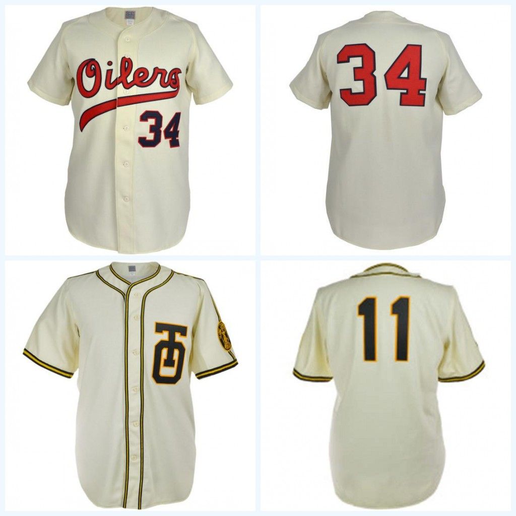 oilers baseball jersey