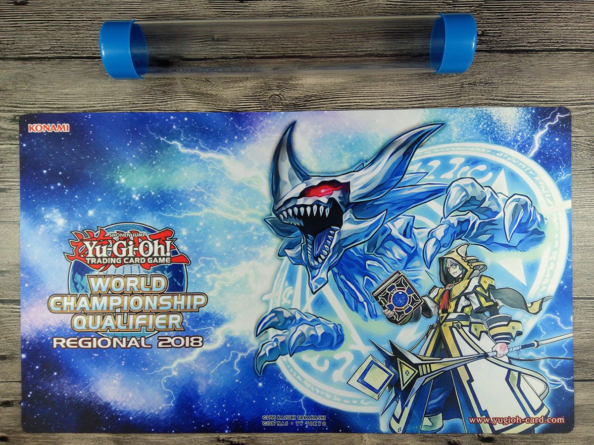 2018 Invoked Yugioh Custom Playmat Trading Card Game Mat Free Tube