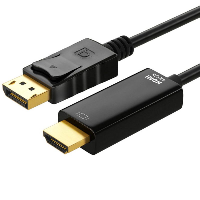 Peanutaor Convertisseur Adaptateur de Port daffichage pour Homme/Femme HDMI Convertisseur Adaptateur DisplayPort DP vers HDMI 1080P pour PC HDTV 