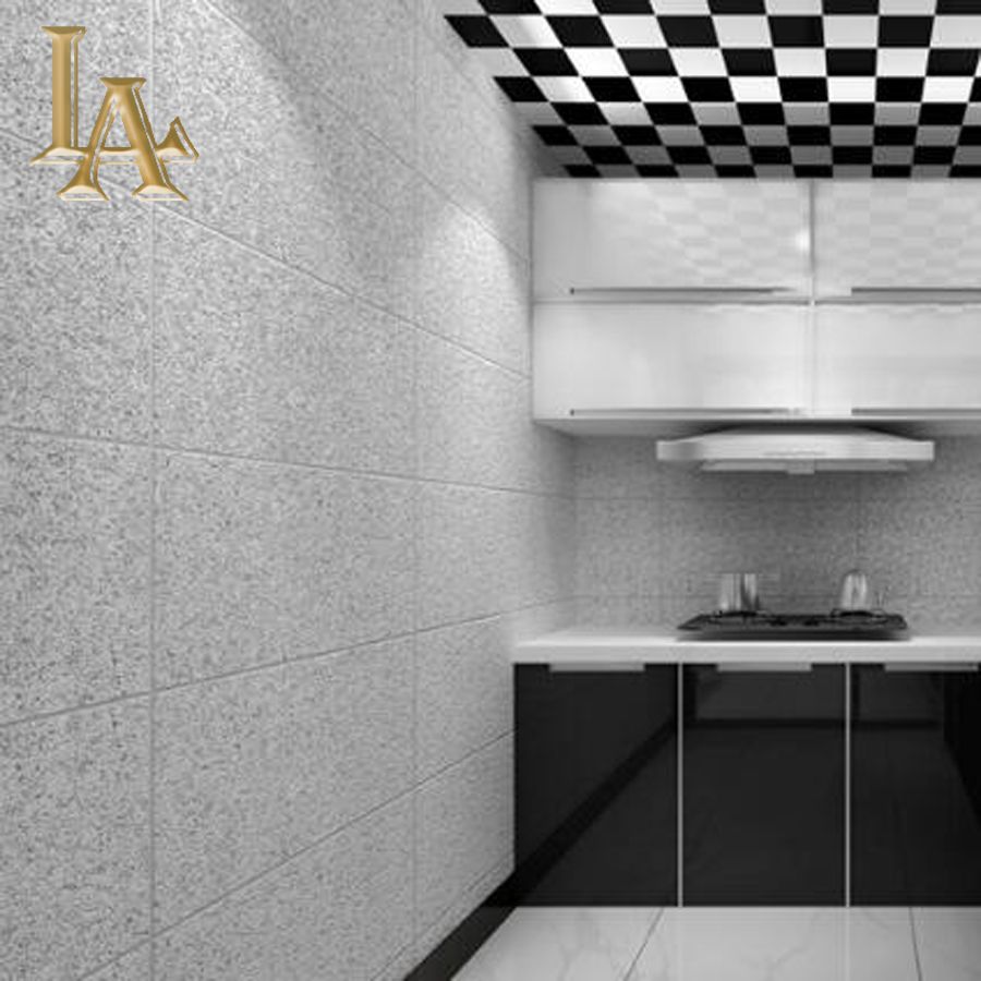 Modern Simple 3d Imitation Marble Tiles Lattice Wallpaper Bedroom Living Room Tv Backdrop Flocking Non Woven Striped Wall Paper Wallpaper On Desk