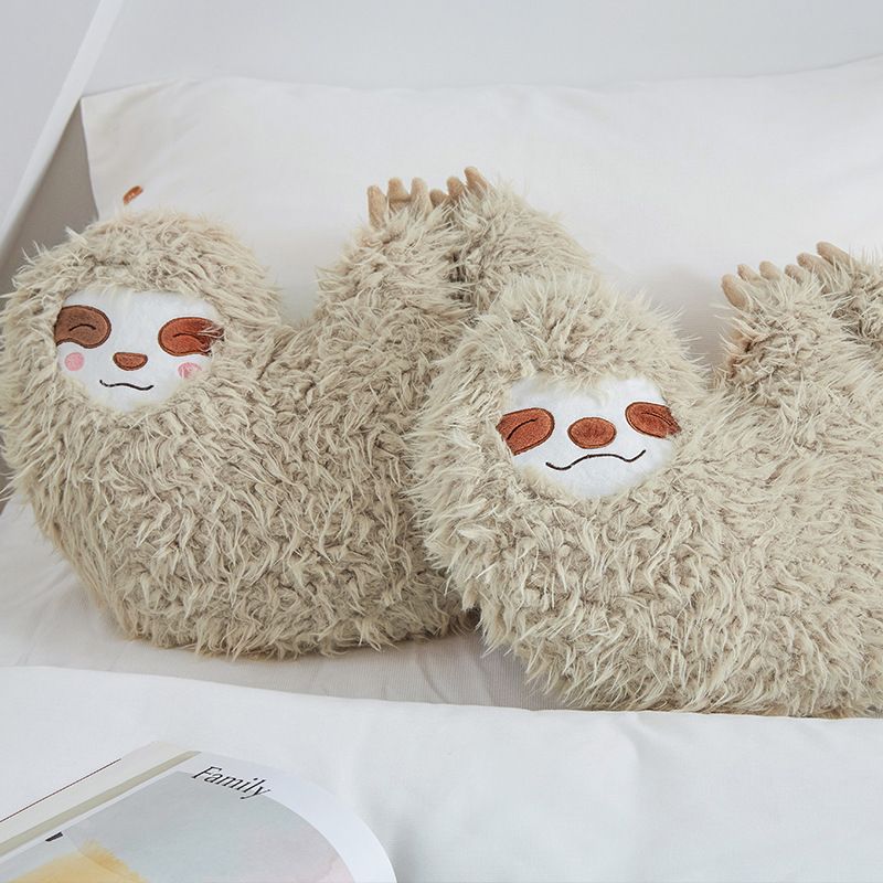 Sloth Plush Animal Soft Doll Stuffed Toys Cushion Pillow Birthday Kids Gifts UK