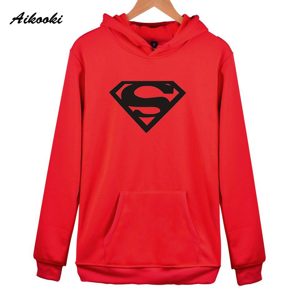 Compra 2018 Superman Hoodies Mujer / Hombre Moda Rojo Algodón Hermoso  Harajuku Superman Hoodies Y Sudadera Para Mujer Ropa Casual Barato |  Entrega Rápida Y Calidad | Es.Dhgate