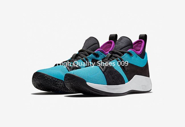 purple paul george shoes