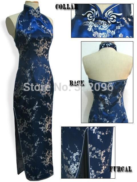 backless traditional dress
