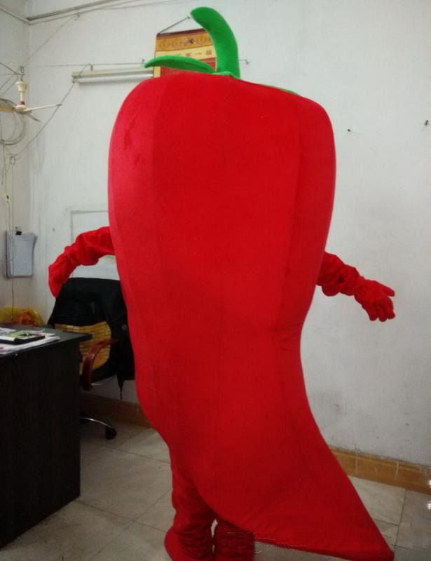 Details about   Vegetable Anime Cosplay Costume Cartoon Character Red Pepper Mascot Costume