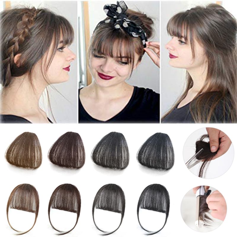 clip in bangs human hair
