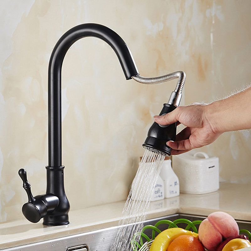 Oil-rubbed Bronze Bathroom Sink Faucet