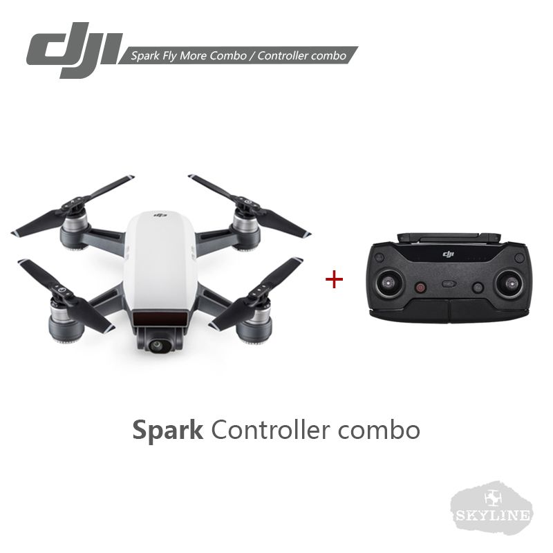 dji spark quadcopter controller combo