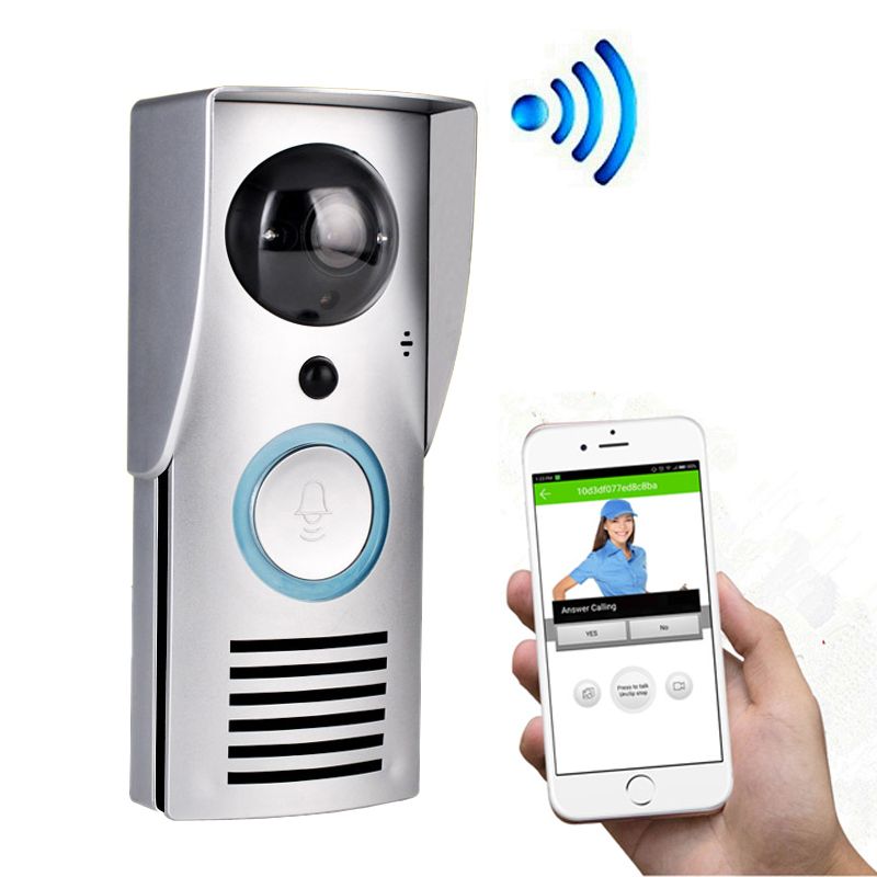 Acheter Interphone Vidéo Sonnette WIFI Intelligent Sans Fil Porte Vidéo