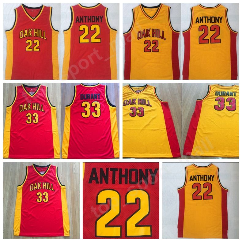 kevin durant oak hill jersey