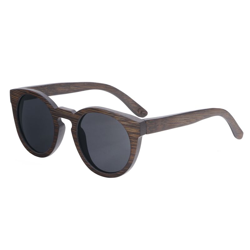 النظارات الشمسية الخيزران للرجال والنساء أزياء النظارات الشمسية المستقطبة خشبية عالية الجودة الخيزران الإطار uv400 حماية النظارات الشمسية المستقطبة