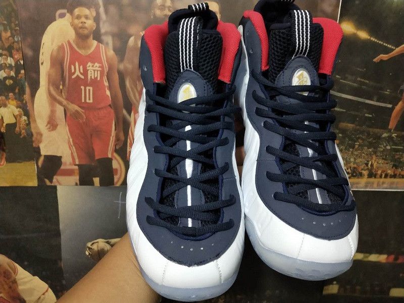 penny hardaway shoes white and blue