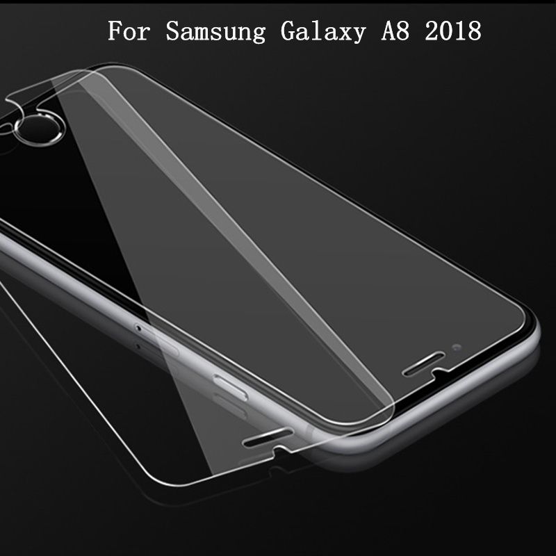 Claro Protector de Pantalla de Vidrio Templado para Samsung Galaxy A8 2018