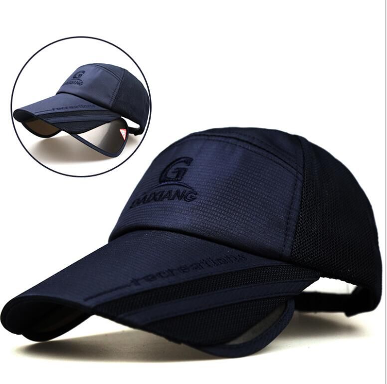 Men Women Summer Snapback Quick Dry Mesh Baseball Cap Sun Hat Bone Breathable Hats