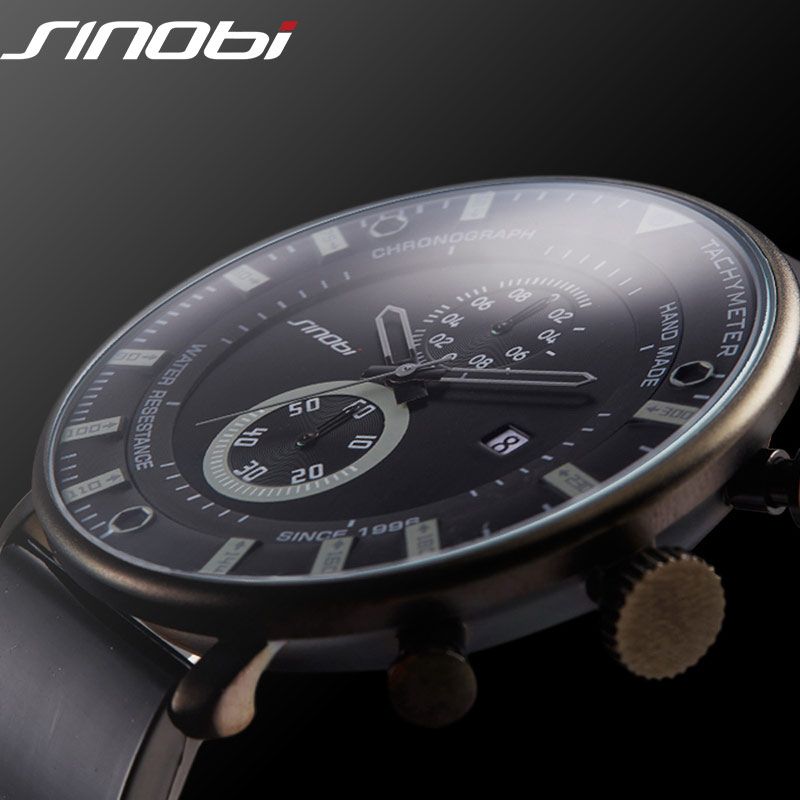 sinobi chronograph watch