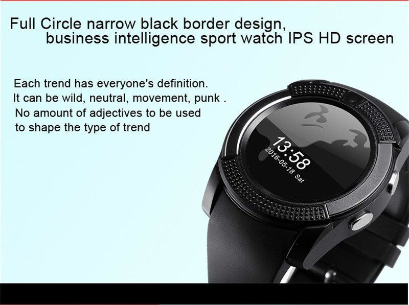 smartwatch circle shape