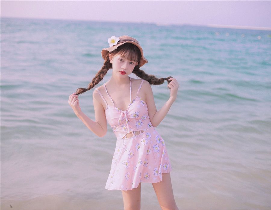 kawaii one piece swimsuit