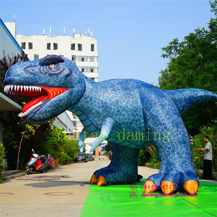 giant inflatable dinosaur