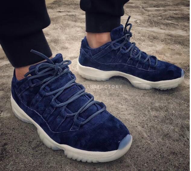 blue suede 11s