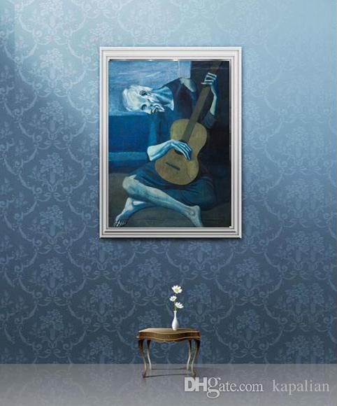 Satin Al Ucretsiz Kargo Pablo Picasso Sanat Poster Eski Gitarist Yuksek Kalite Sanat Posterler Baski Duvar Kagidi Fotograf Kagidi 16 24 36 47 Inc Tl93 55 Dhgate Comda